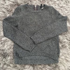 Black and Silver H&M Sweater